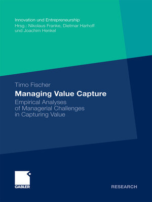 cover image of Managing Value Capture